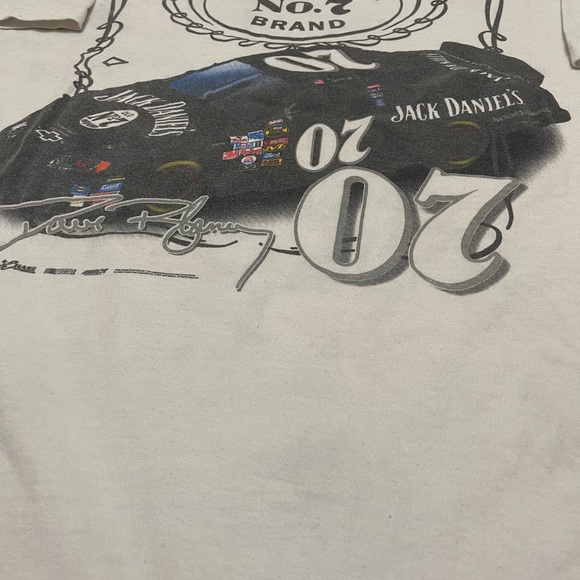 NASCAR Vintage Dave Blaney Jack Daniel’s Tennessee Whiskey Racing Graphic T 2XL - Picture 4 of 16